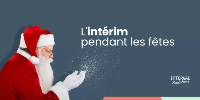 Image d'un père Noël pour notre article "L'intérim pendant les fêtes"